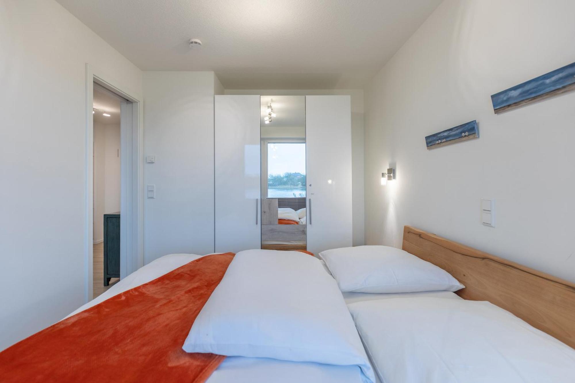 Ferienwohnung "Halligstork" Direkt Am Nordseedeich Mit Blick Auf Den See Нордштранд Экстерьер фото